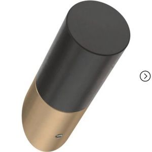 Franklin Brass 5pk 2.25" Modern Slant Decorative Hooks Bronze/Black